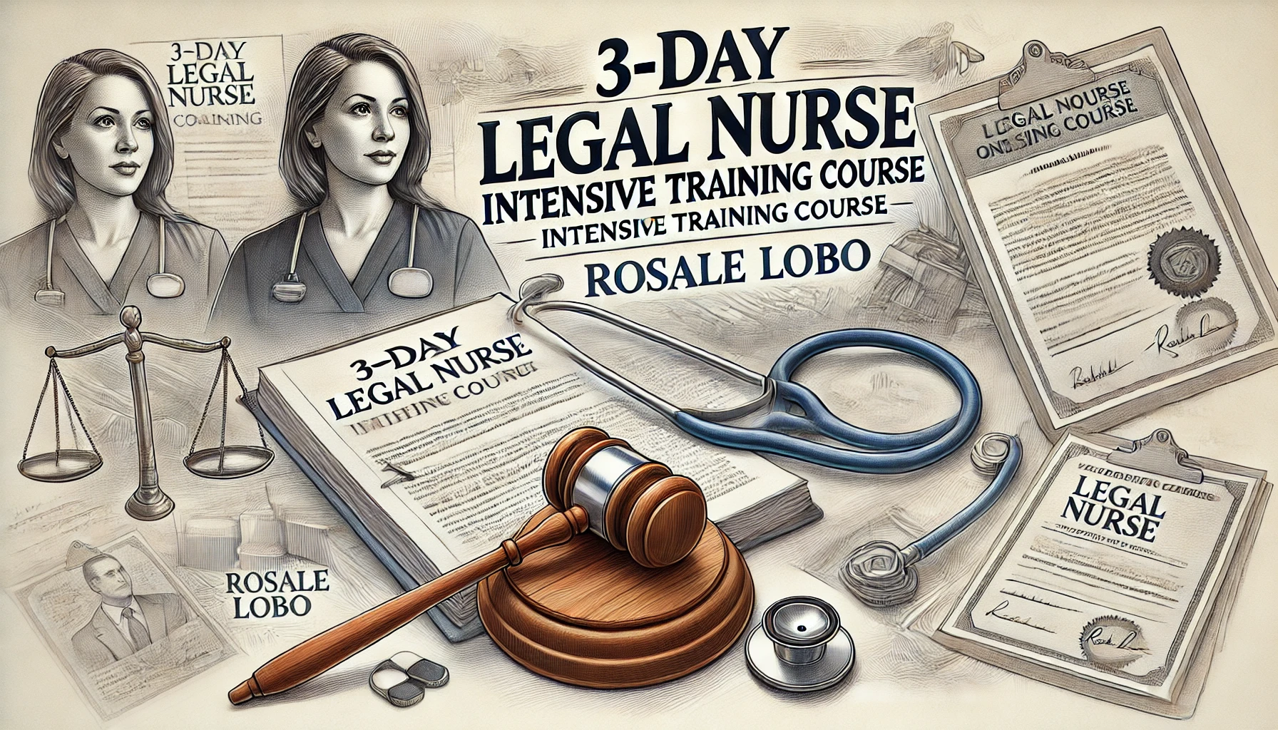 3-Day Legal Nurse Intensive Training Course by Rosale Lobo