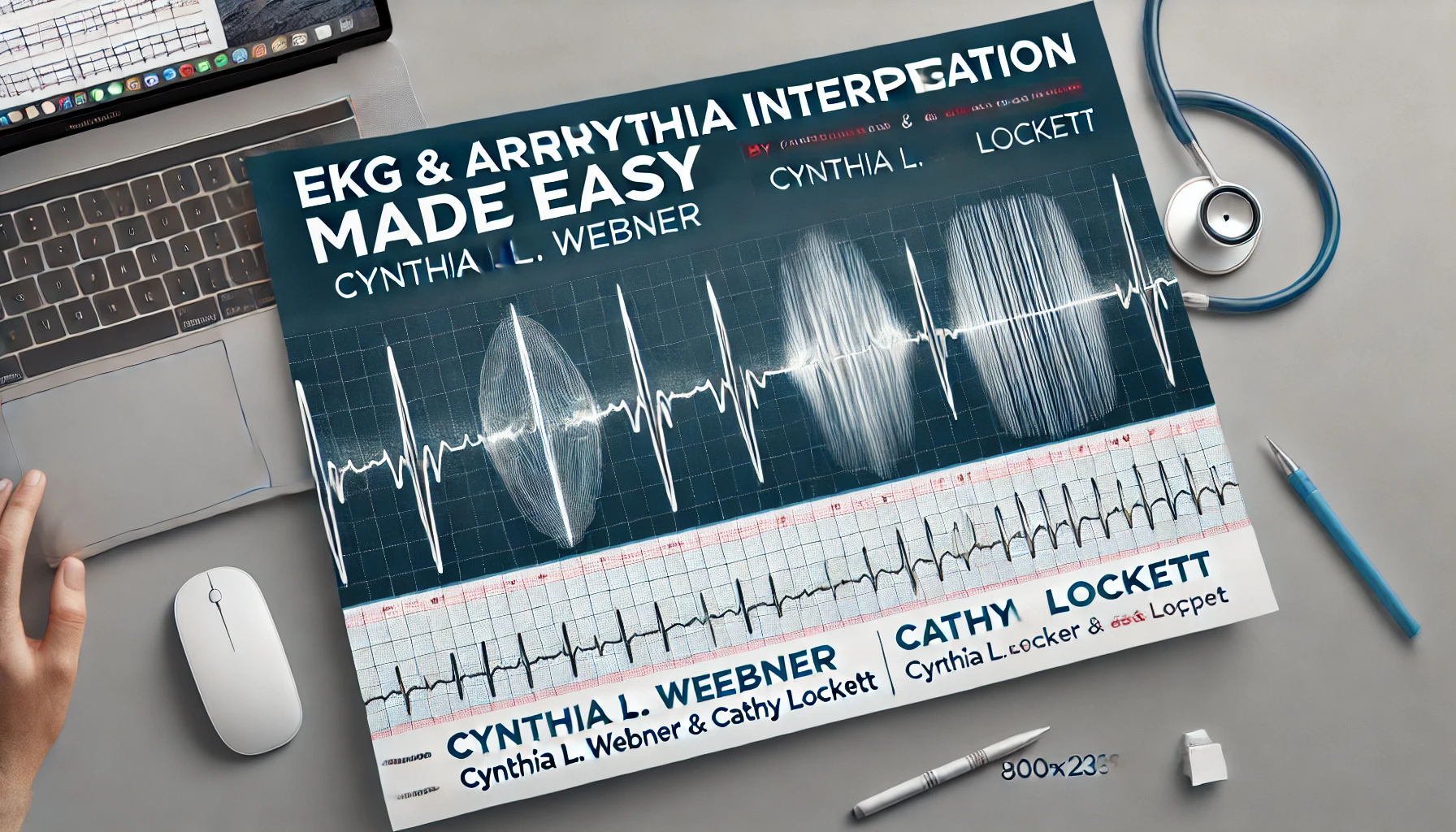 EKG & Arrhythmia Interpretation Made Easy by Cynthia L. Webner and Cathy Lockett