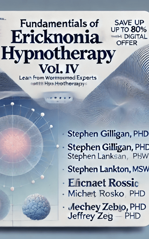 Fundamentals of Ericksonian Hypnotherapy Vol. IV – Stephen Gilligan, PhD Jeffrey Zeig, PhD Michael Yapko, PhD Ernest Rossi, PhD Bill O’Hanlon, MS