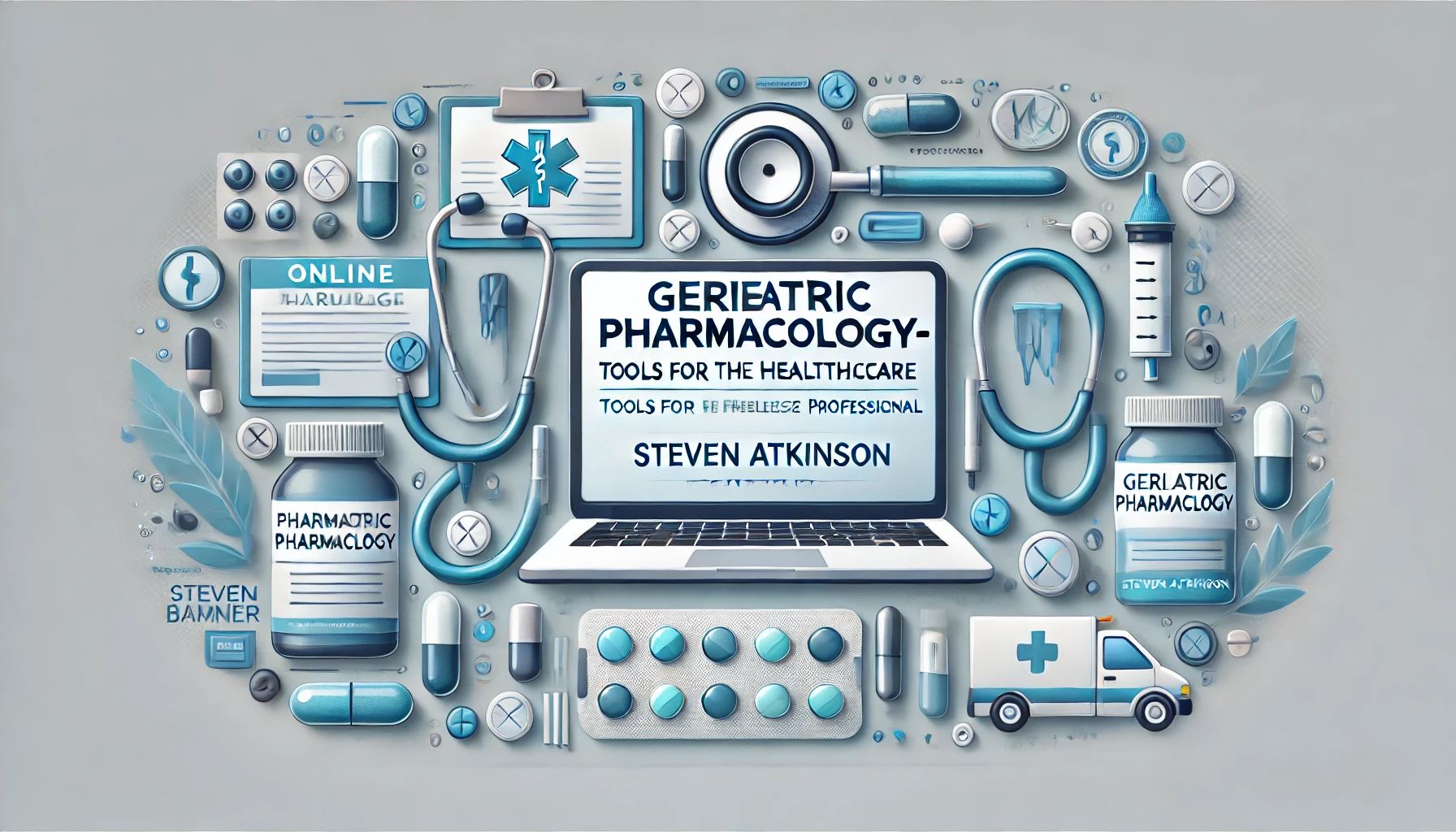 Geriatric Pharmacology – Tools for the Healthcare Professional by Steven Atkinson